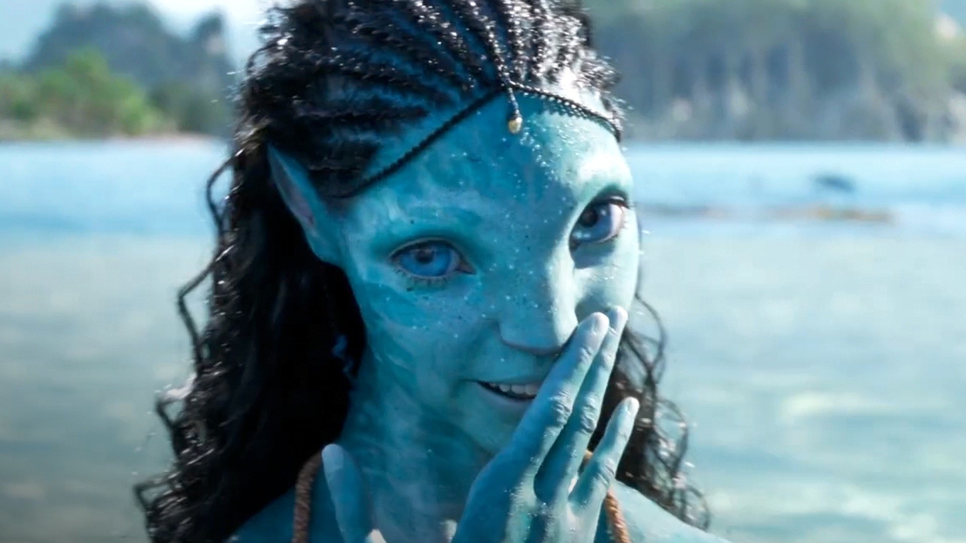 Avatar The Way of Water Zoe Saldana Sam Worthington at US Premiere  The  Hollywood Reporter